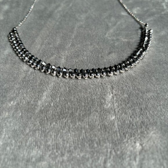 Retired Touchstone Crystal by Swarovski Full Swing Necklace NEW! - Picture 4 of 7